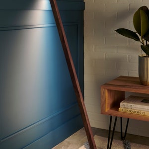 Lean To Floor Lamp, Wood LED Light, Minimalist Lighting, Modern Floor Lamp, Scandinavian Lamp, Ambiance Lighting, Corner Floor Lamp, LED Floor Light, Scandi Lighting, LED Floor Lamp, Wood Wall Light, Nordic Lighting, Column Lighting