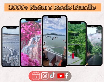 Bundel met 1000+ natuurrollen: virale videoprompts met PLR/MRR (pdf)