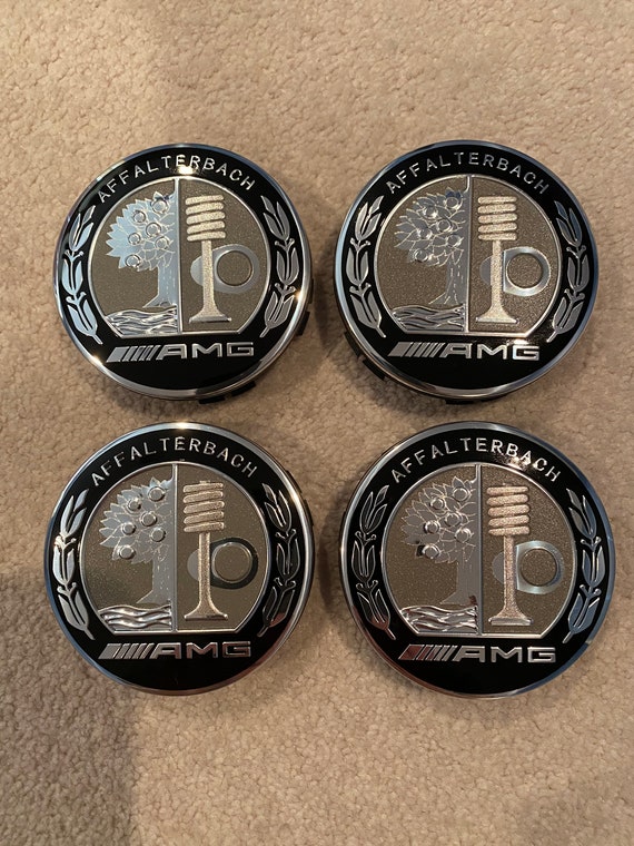 4x Embossed AMG Heritage Mercedes Center Caps Etsy Canada