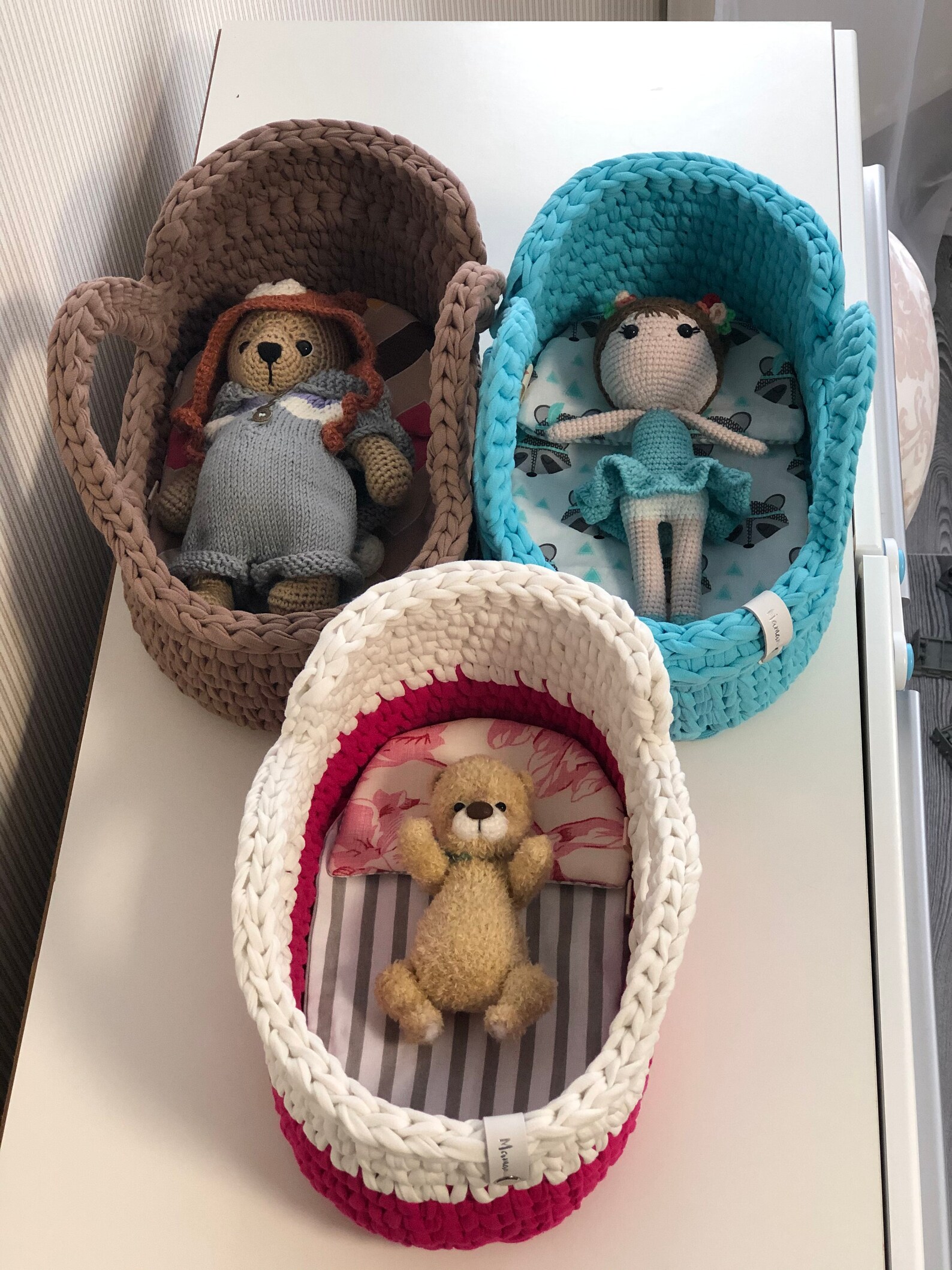 Baby doll carrying moses Сarry cot small moses basket with Etsy