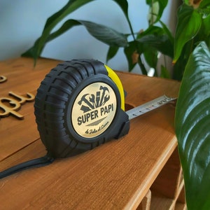 Personalized yellow DIY meter - Grandfather's Day