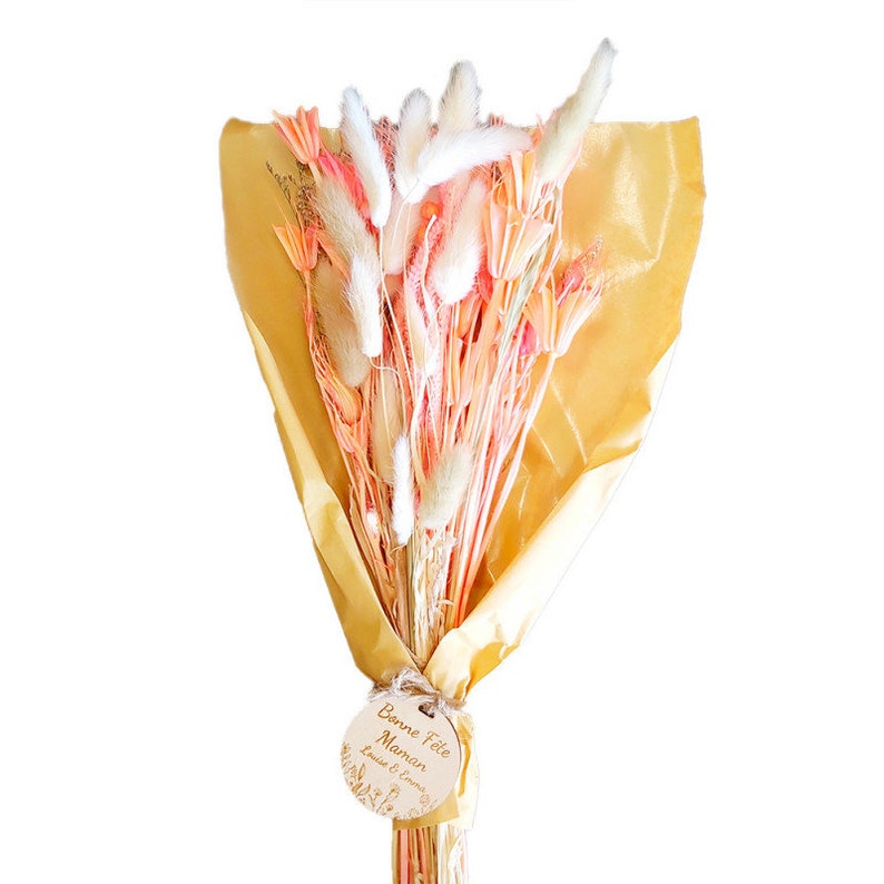 Bouquet de fleurs séchées personnalisé Alison image 4