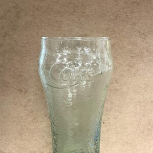 Classic Green Tinted Coca-Cola Drinking Glass