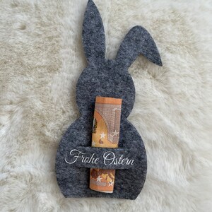 Osterhase. Osterfest. Ostergeschenk. Geldgeschenk. Hase. Schokolade.
