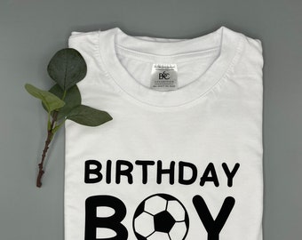 Geburtstagsshirt Fussball. Shirt Fußball. Birthday Boy. Fußballer. Fußball Geburtstag. Geburtstagsjunge. Geburtstagskind. T-Shirt Fußball