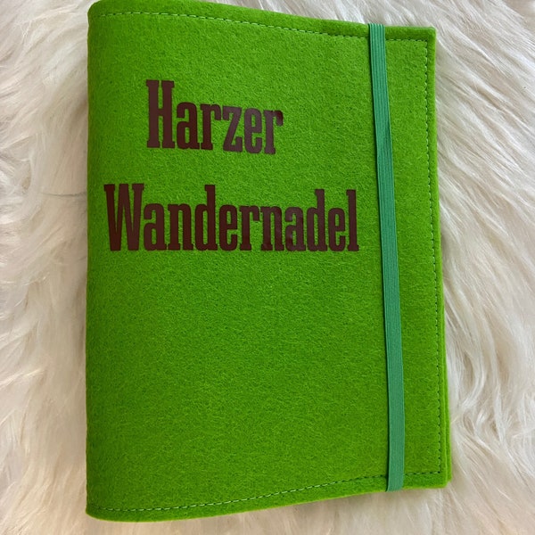 Folder for the booklet of the Harzer Wandernadel