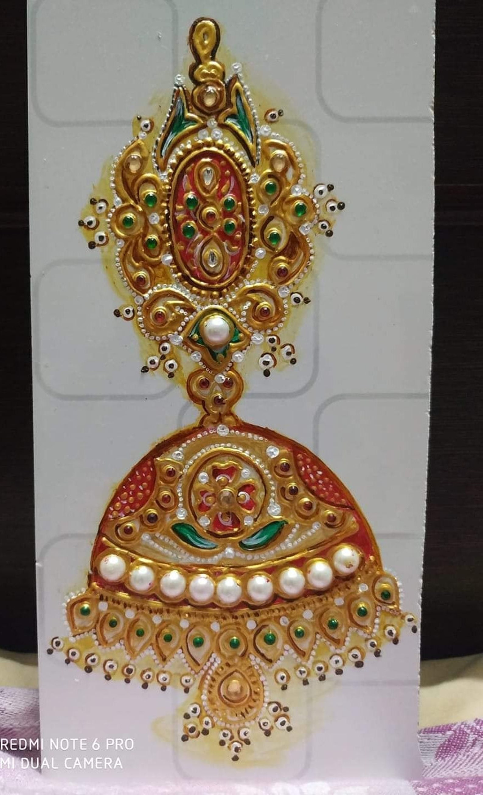 Handmade jewellery painting Etsy