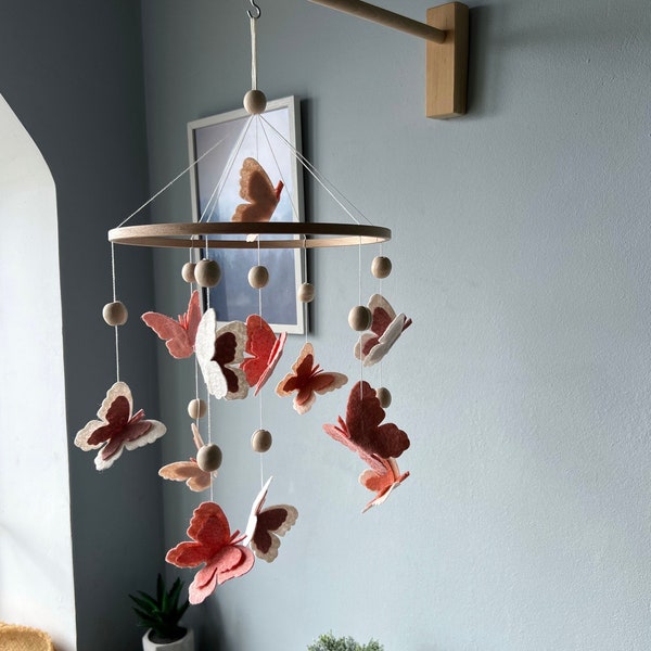 Butterfly Crib Mobile Etsy