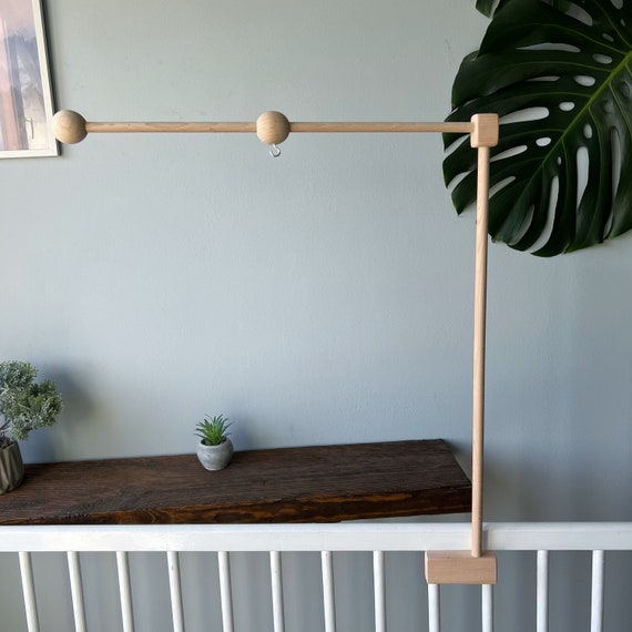 Baby Mobile Arm / Holder Wooden Baby Mobile Stand Crib Baby Etsy