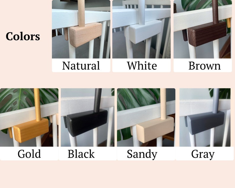 Baby Mobile Arm / Holder Wooden Baby Mobile Stand Crib Baby Etsy