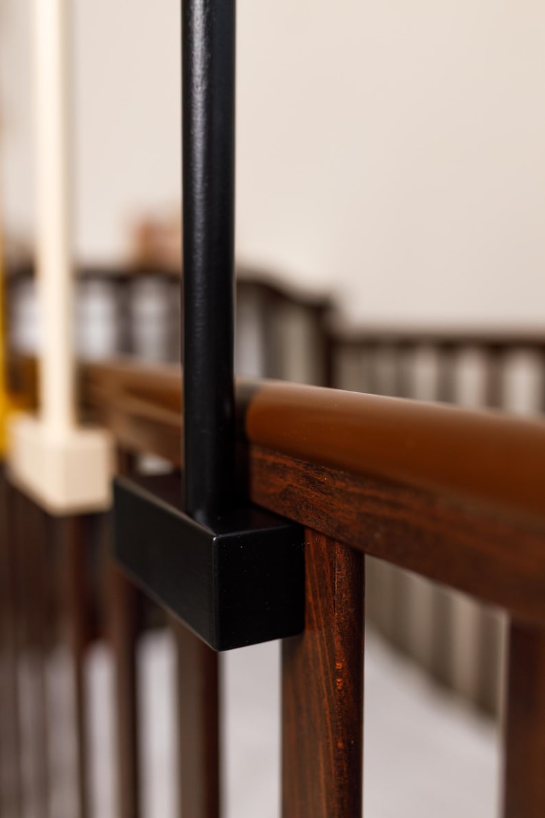 Baby mobile holder, Baby mobile arm, Wooden baby mobile stand, crib baby mobile attachment, nursery mobile stand image 18