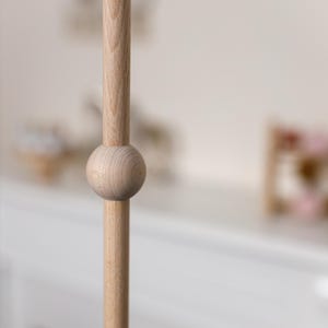 Baby mobile holder, Baby mobile arm, Wooden baby mobile stand, crib baby mobile attachment, nursery mobile stand image 7
