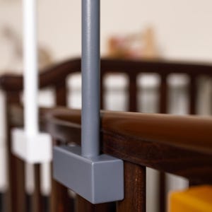 Baby mobile holder, Baby mobile arm, Wooden baby mobile stand, crib baby mobile attachment, nursery mobile stand image 15