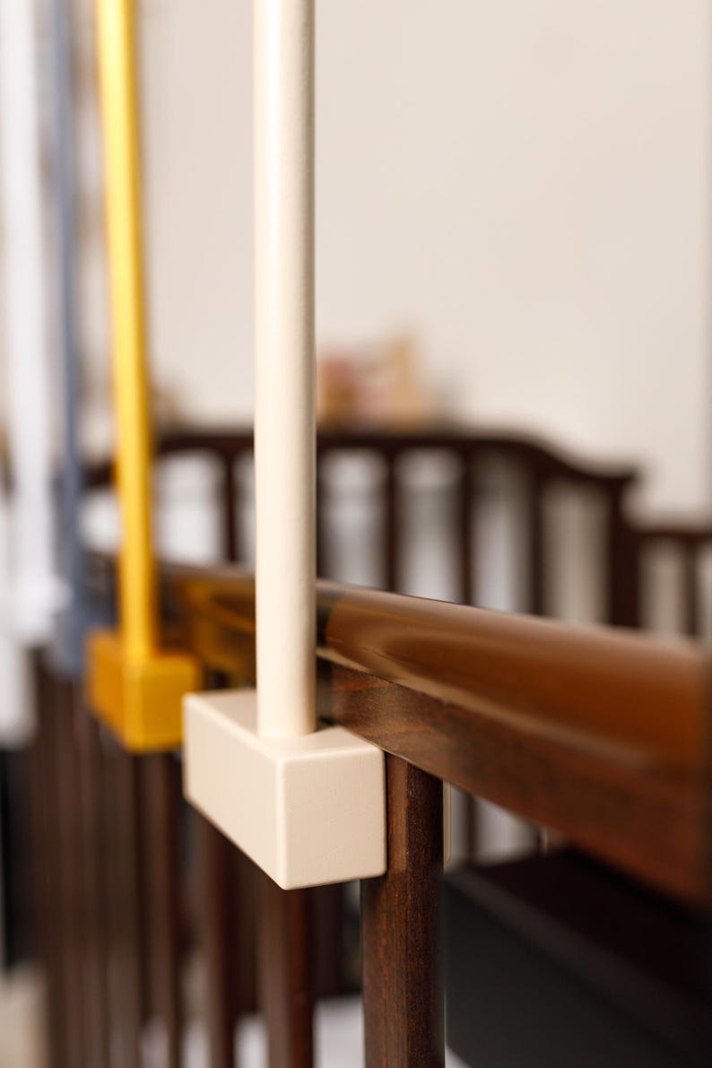 Baby mobile holder, Baby mobile arm, Wooden baby mobile stand, crib baby mobile attachment, nursery mobile stand image 17