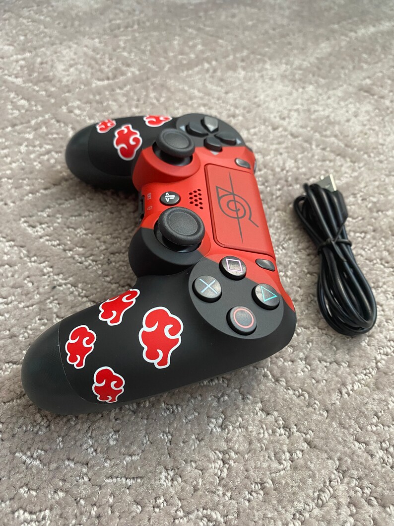 PS4 Controller NARUTO Theme Wireless Dualshock for Playstation Etsy