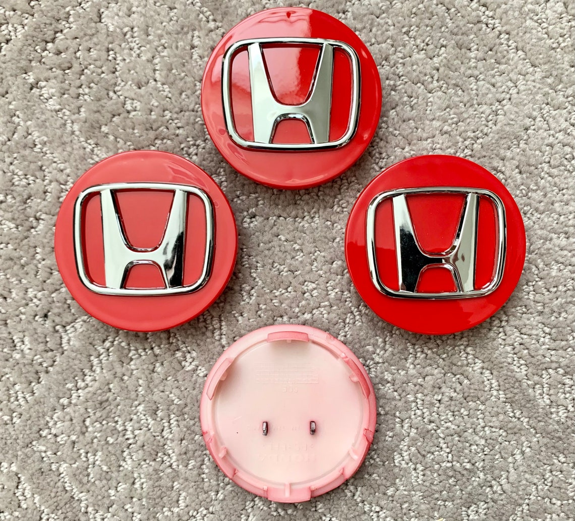 4 Pcs Honda Black Wheel Rim Wheel Center Cap 69mm Refurbished Etsy