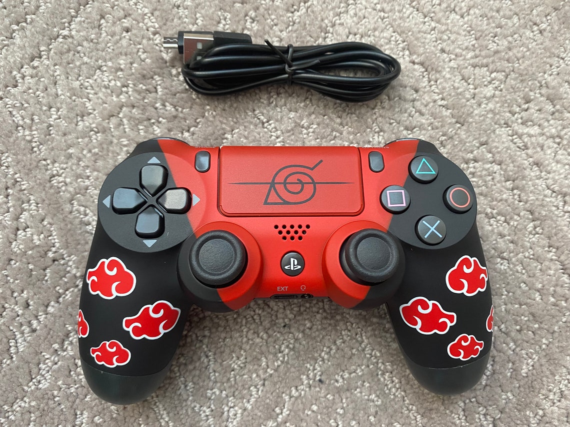 PS4 Controller NARUTO Theme Wireless Dualshock For Playstation Etsy