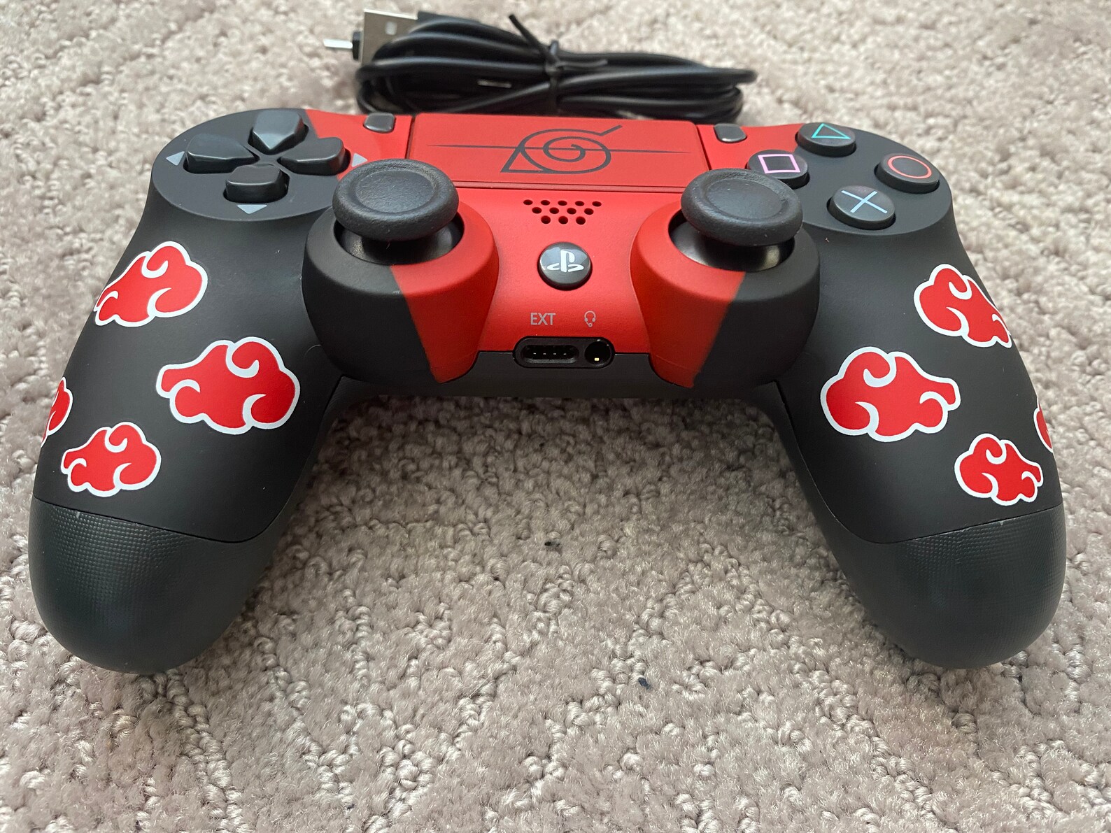 PS4 Controller NARUTO Theme Wireless Dualshock for Playstation Etsy