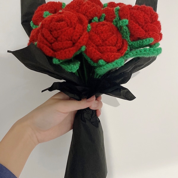 Crochet Bouquet - Etsy UK