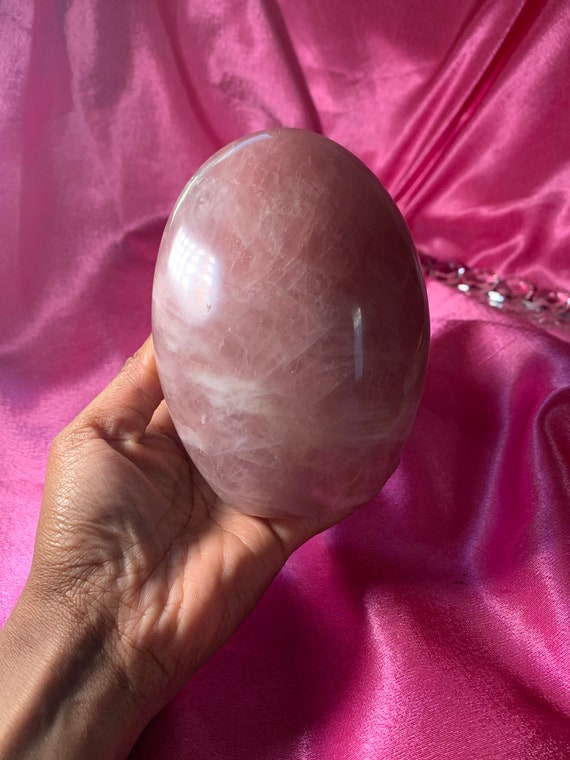Lavender Rose Quartz Freeform