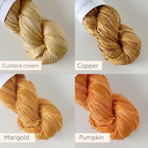 Sari silk ribbon by the meter. Silk ribbon for floral bouquets, journals, weaving, scrapbooking and more. image 4