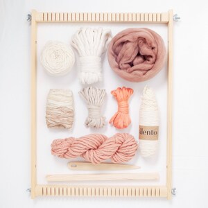 Kit iniciación al telar/ DIY/ principiantes/ weaving kit/ kit metier a tisser