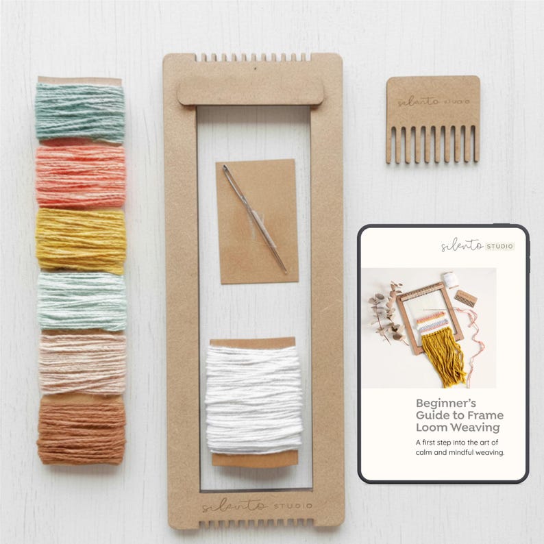 Kit Per Intrecciare Braccialetti Fai Da Te Telaio In Legno Creatore 
