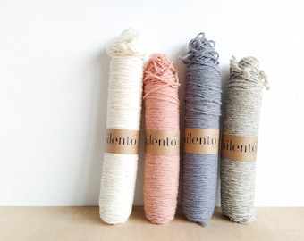 Spanish rustic merino wool for sustainable crafting, rug wool for weaving, punch needle, knitting...