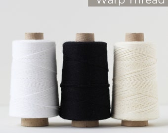 Combed Cotton Warp Thread - 300m / 328yd - Weaving Supplies