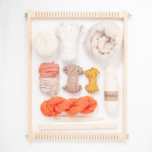 Kit iniciación al telar/ DIY/ principiantes/ weaving kit/ kit metier a tisser
