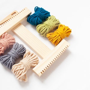 Weaving kit for kids, craft kit, gift for kids image 5