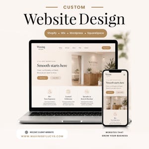 Anpassad webbdesign | Shopify, Wix & WordPress Expert | Moderna responsiva företagswebbplatser, SEO-optimerade