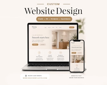 Custom Website Design | Shopify, Wix & WordPress Expert | Modern Responsive Business Sites, SEO-Optimized