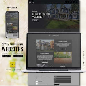 Responsiv webbdesign | Mobilvänlig företagswebbplats | Omdesign av webbplats | Shopify Wix WordPress Squarespace bild 2