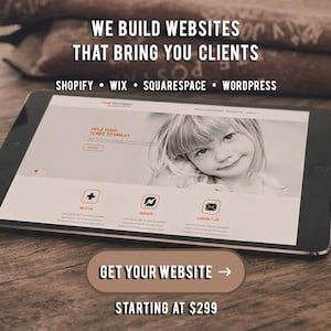 Diseño web personalizado para Shopify, Wix o WordPress / Sitio web empresarial moderno, adaptable y optimizado para SEO imagen 1