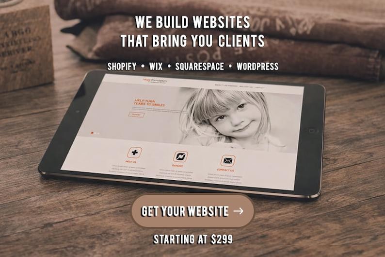 Diseño web personalizado para Shopify, Wix o WordPress / Sitio web empresarial moderno, adaptable y optimizado para SEO imagen 1