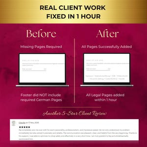 1 Hour Website Design Help: Shopify, Wix & WordPress image 3