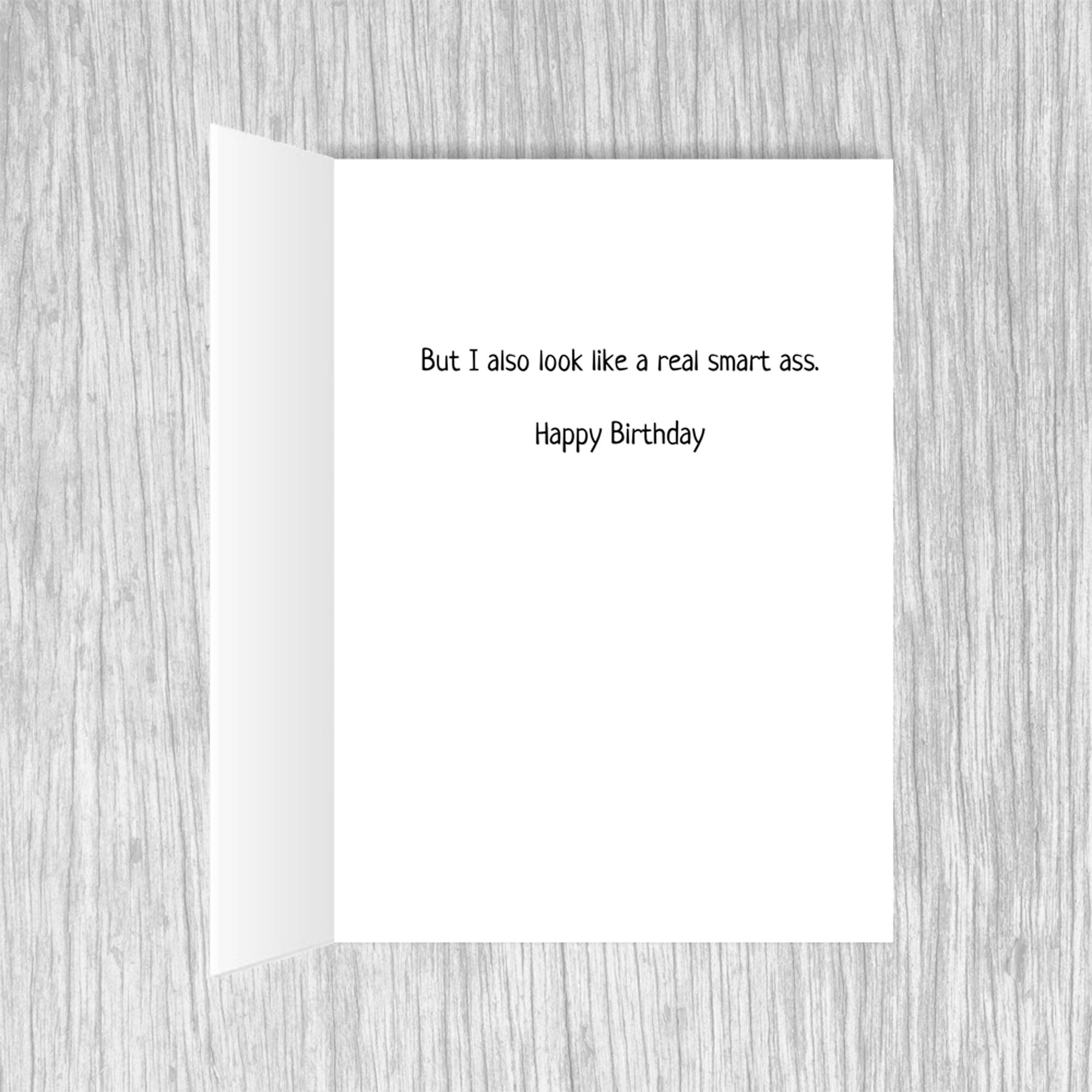 Funny Birthday Card for Family and Friends, Smart Ass Birthday Card - Etsy