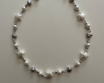 Pearl Star Necklace