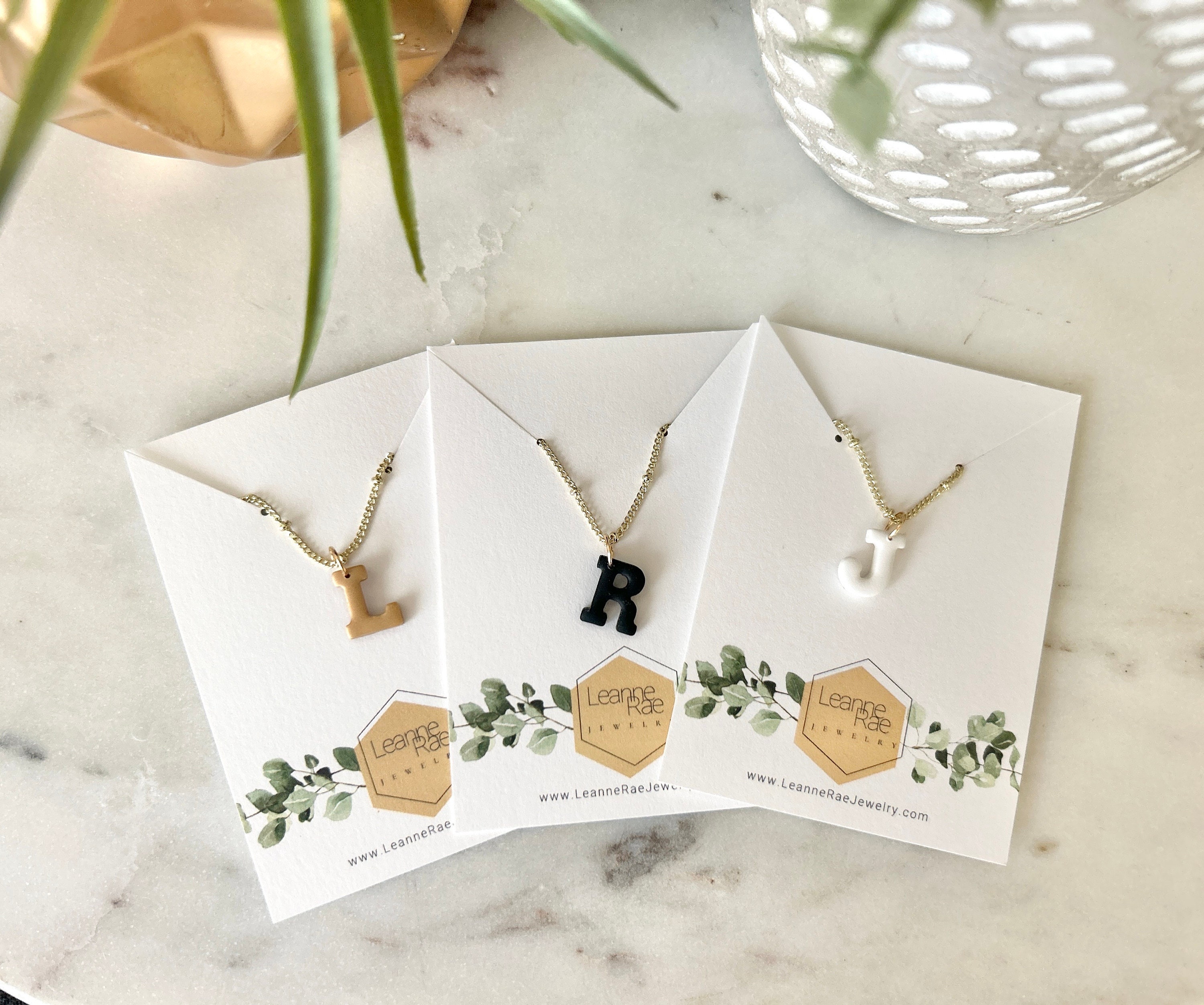 Cai Jewelry Cai Letter Necklace Cai Small Monogram Necklace Cai