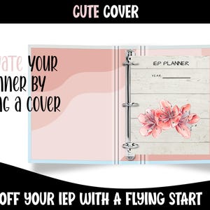 IEP Planner Bundle: Parent Organizer, A4 (Digital Print) image 4