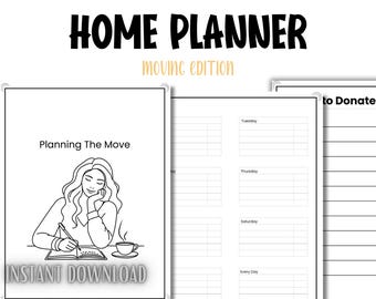 Moving Planner Checklist: Relocation Organizer
