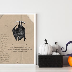 Vintage Halloween Journal Pages: Spooky Scrapbook Inserts (Digital Download) image 5