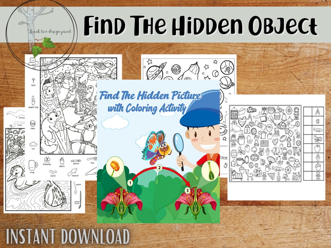 The Best Hidden Pictures Book Pages| Highlights Hidden Pictures, Find ...