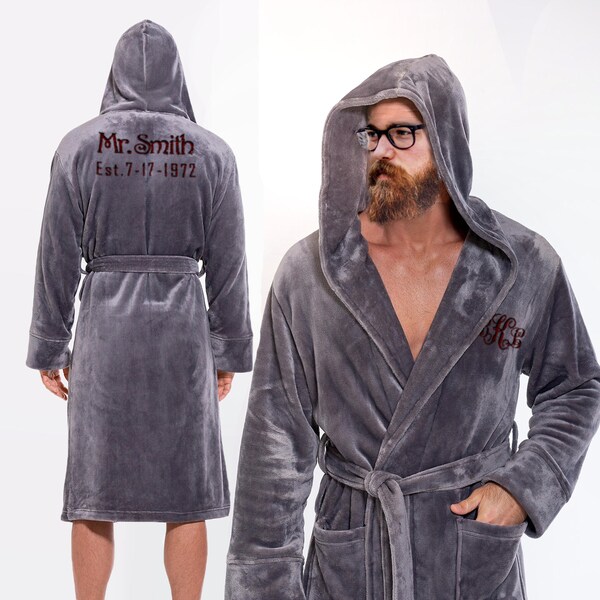 Hooded Robe Etsy
