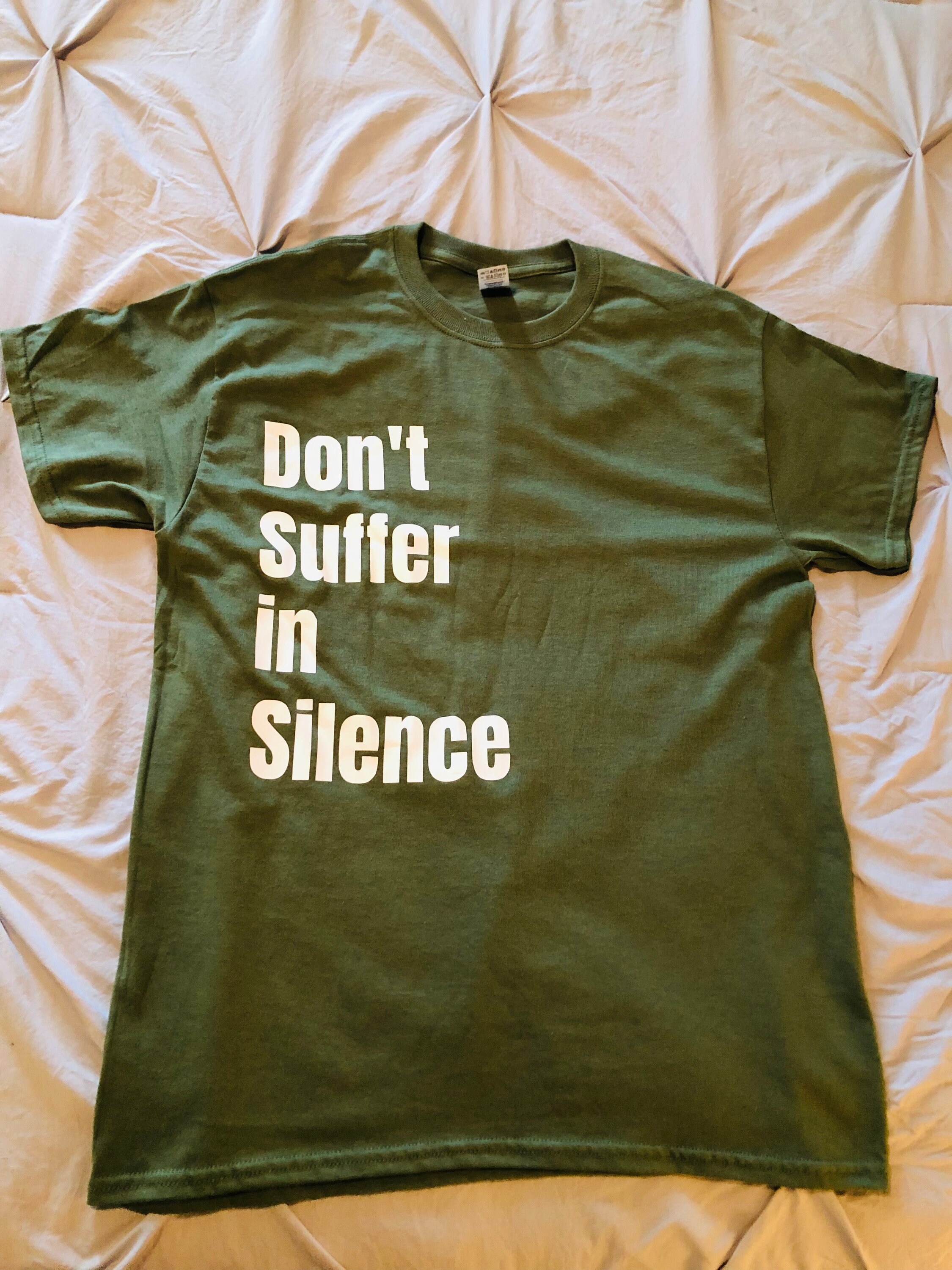 Don't Suffer in Silence T-Shirt | Etsy