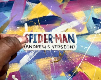 sticker | spider-man (andrew’s version) – andrew garfield