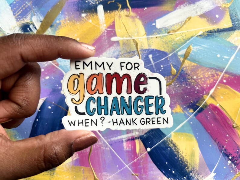 Sticker | Game Changer - Etsy