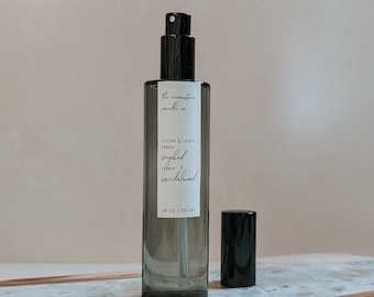 Smoked Clove + Sandalwood Room and Linen Spray Home Fragrance Holiday Christmas Warm Scent