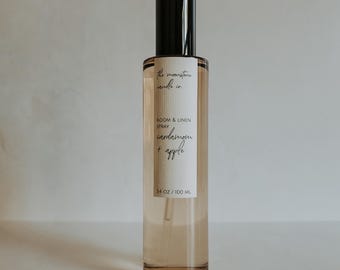 Raumduft Kardamom + Apfel Raum- und Leinenspray Raumduft Herbst-Herbst-Duft